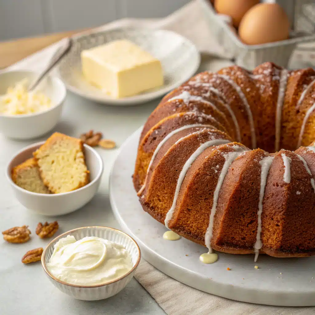 Moist Bundt cake with tender crumb, What makes bundt cakes so moist?